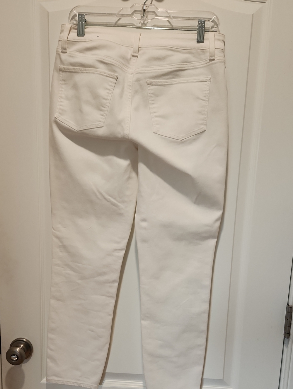 Slim Ankle Women’s Jeans in White - Picture 2 of 3
